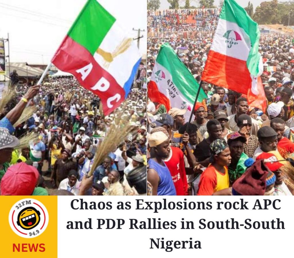 Explosions in APC and PDP rallies